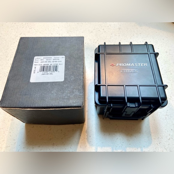 NWT NIB Citizen Promaster JW0139-05L Eco-Drive Men’s Watch - Picture 4 of 8